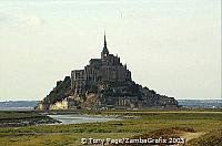The silhouette of Mont-St-Michel is one of France's most enchanting sights [Mont-St-Michel - France]