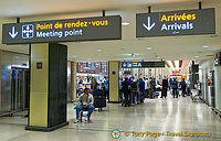 Arrivals Hall - CDG Airport