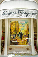 Salvatore Ferragamo at no. 45 Avenue Montaigne