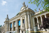 The Grand Palais was built for the Universal Exhibition in 1900