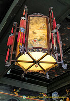 Chinese lantern in the Chinese Drawing Room