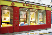 Le Palais des Thés, a fine tea shop at 64 rue Vieille du Temple