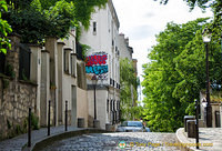 Montmartre street view