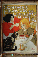 Advertising poster for Companie Francaise des Chocolats et des Thes