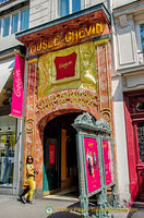 Entrance to Musée Grévin at 10 Boulevard Montmartre