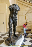 The Walking Man, an example of Rodin's sculptural fragments