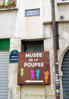 Musée de la Poupée at Impasse Berthaud in the 3rd arrondissement