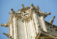 Notre-Dame's famous gargoyles