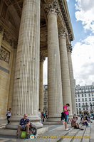 Corinthian columns of the Panthéon