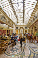 Cafes in the Galerie Vivienne