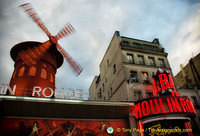 The famous Moulin Rouge windmill