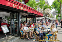 La Terrasse at the Ecole Militaire metro stop, just around the corner from rue Cler