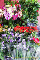 A florist in rue Montorgueil