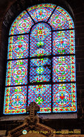 Stained glass window of Saint-Germain des Prés