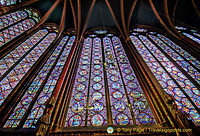 Magnificent stained glass windows