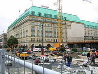The famous Hotel Adlon