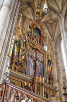 Left-side view of the High altarpiece