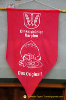 An advertisement for Dinkelsbühl  carp