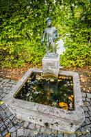 Water fountain with Dinkel Bauer