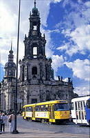 Tower of Hofkirche - Baroque royal church