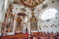 Interior of Heilig-Geist Spitalkirche