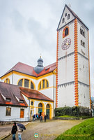 Clock tower of St Mang