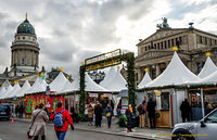 Gendarmenmarkt Christmas market entrance