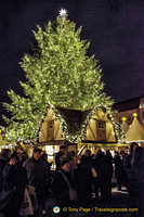 Giant Christmas tree on Gendarmenmarkt
