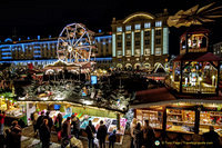 View of the Altmarkt Christmas Market