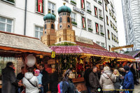 Munich Christmas Market on Kaufingerstraße