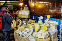 Cheese shop at the Viktualienmarkt