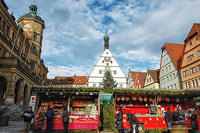 Rothenburg Christmas market on the Marktplatz