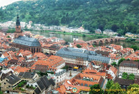 View of Heidelberg from the Castle