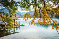 Alpsee Lake at fall