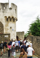 Fuchstor (Fox Gate) is the second medieval gate. It's also the meeting point for guided tours
