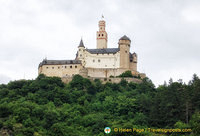 Marksburg - the only Rhine hill castle that's never been destroyed