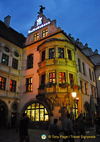 Hofbräuhaus at Platzl 9 in downtown Munich