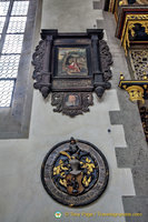 Epitaphs and memorial shields