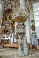 Gothic pulpit