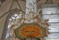 Baroque crown of St Georg Pulpit