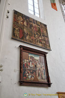 Artwork in St Salvator Kirche
