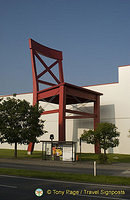 The giant chair - a symbol of Nuremberg's manufacturing industries