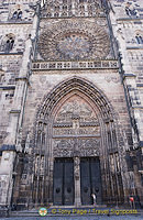 Portal of St Lorenzkirche