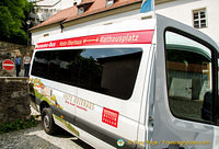 Passau Rathaus to Veste Oberhaus shuttle