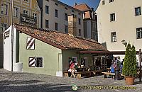 Regensburg Wurstküchl - the famous bratwurst kitchen