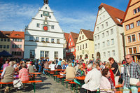 Festivities on Rothenburg marktplatz