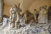 Sculptures outside St Jakobskirche