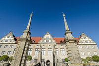 Front facade of Schloss Weikersheim