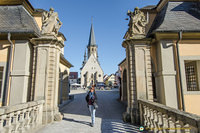 Schloss Weikersheim arcades
