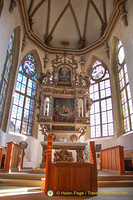 Church of St Georg altar 